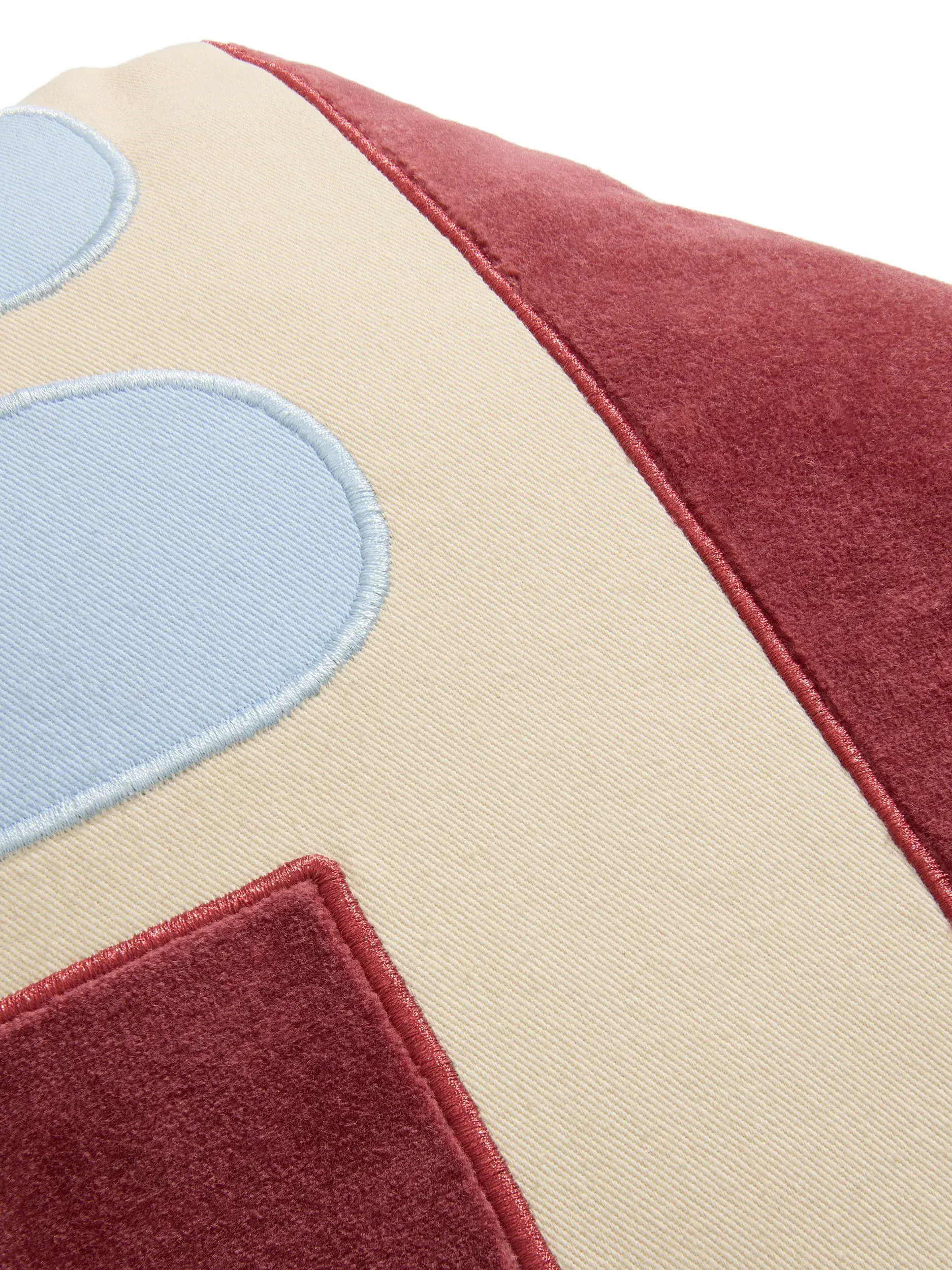 Cushion Niels Beige/Red by Lytte