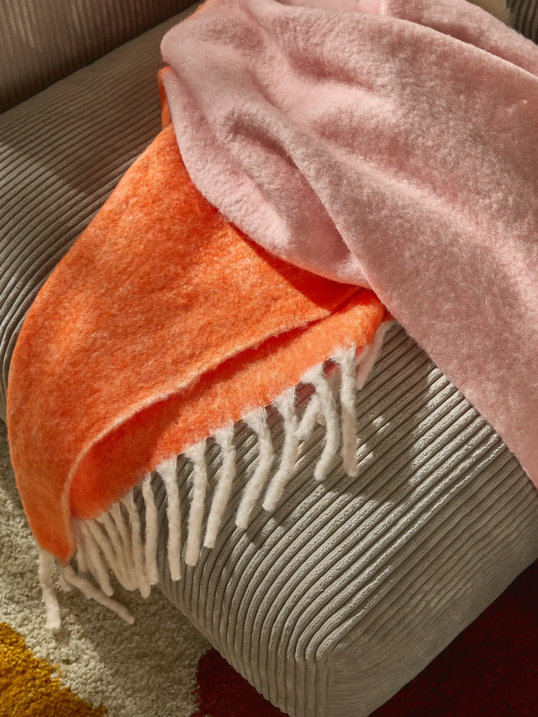 Decke Lara Rosa von benuta Pop