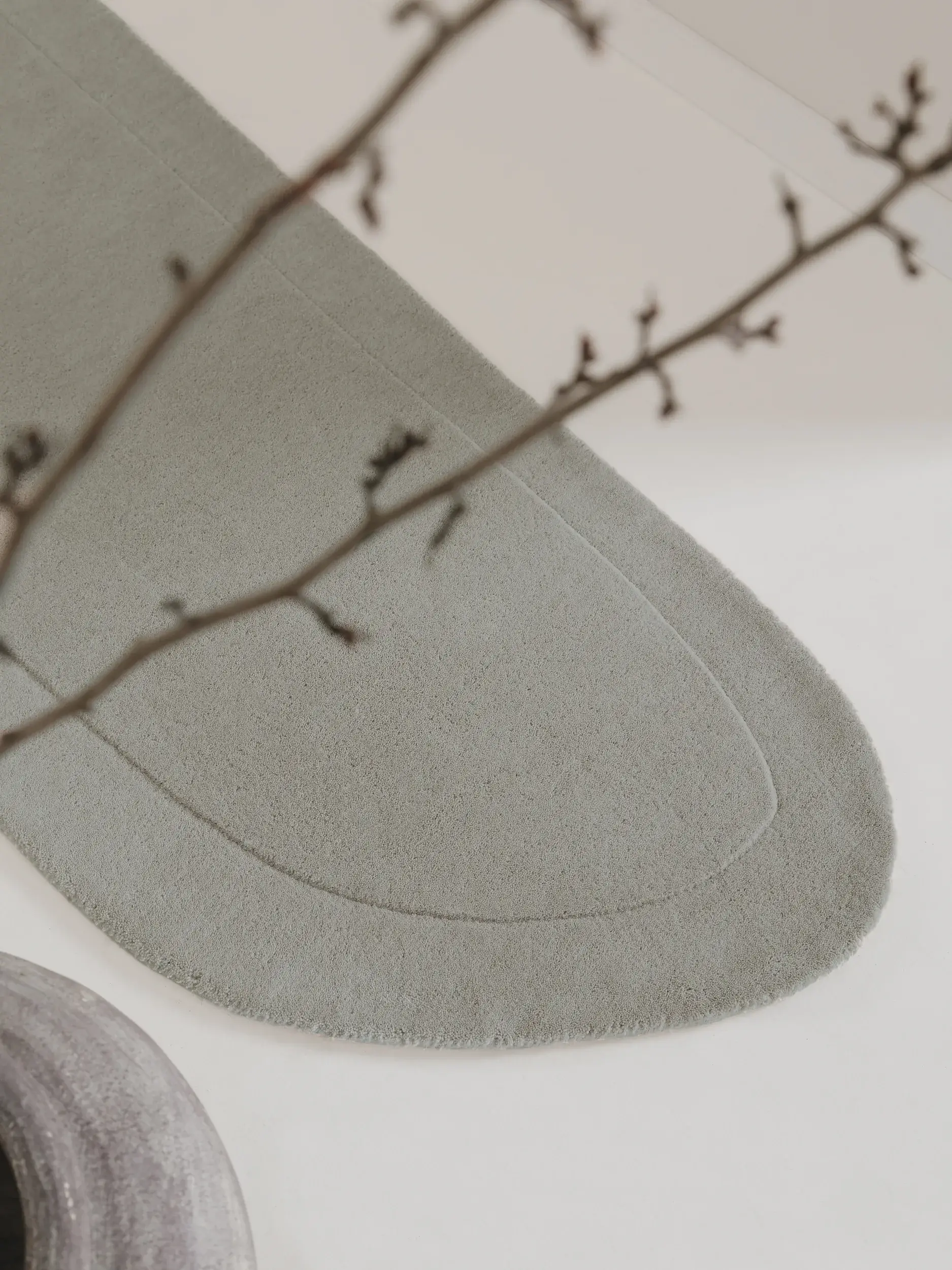 Teppich Shape aus 100% Wolle in  von benuta Pure