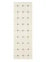 Wollteppich Läufer Grady Cream/Grün
