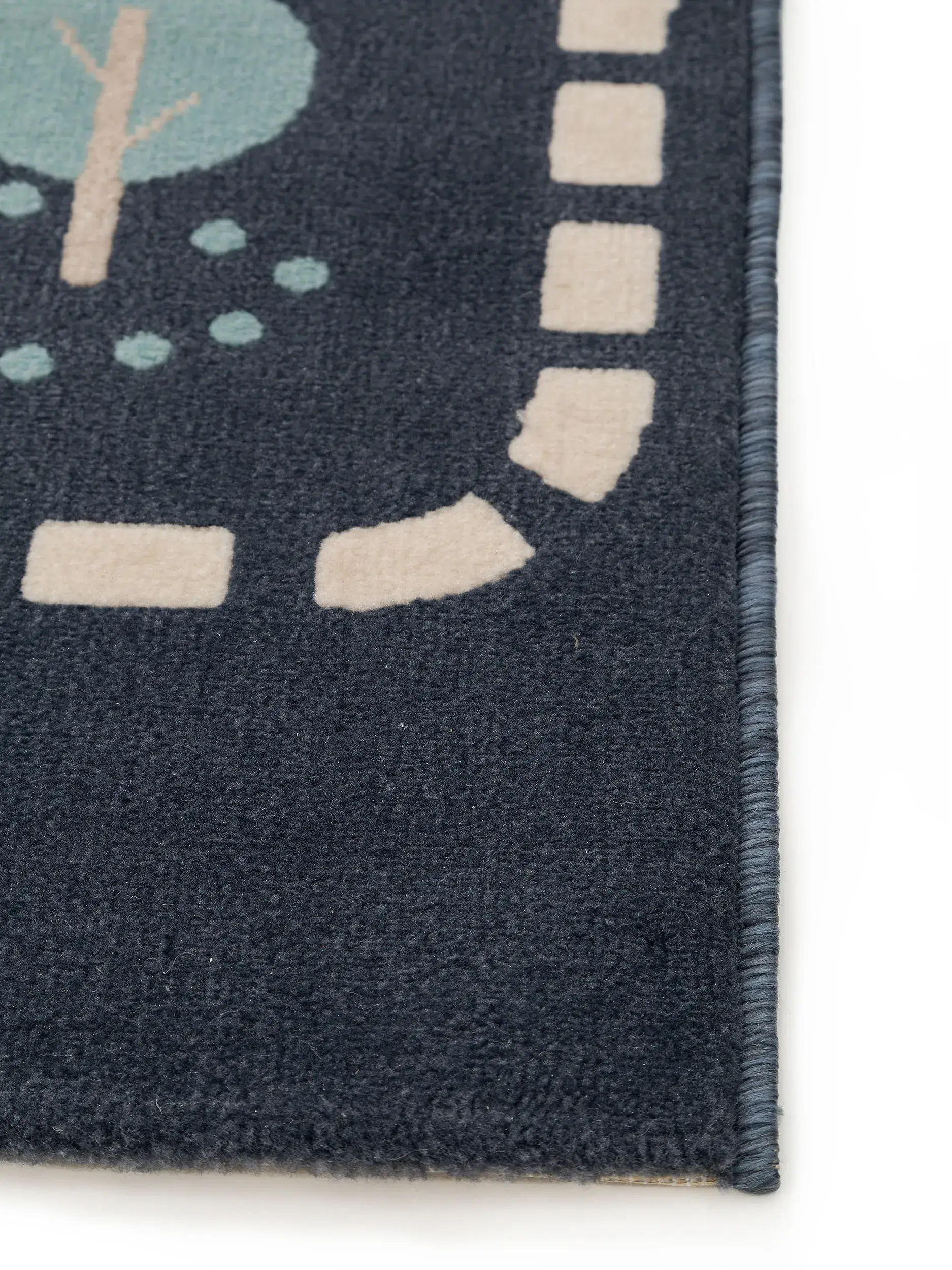 Alfombra de 100% Polipropileno en Azul con un pelo de {{Placeholder_Pile Height}} de altura de Lytte