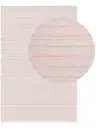 Baumwollteppich Cooper Rosa