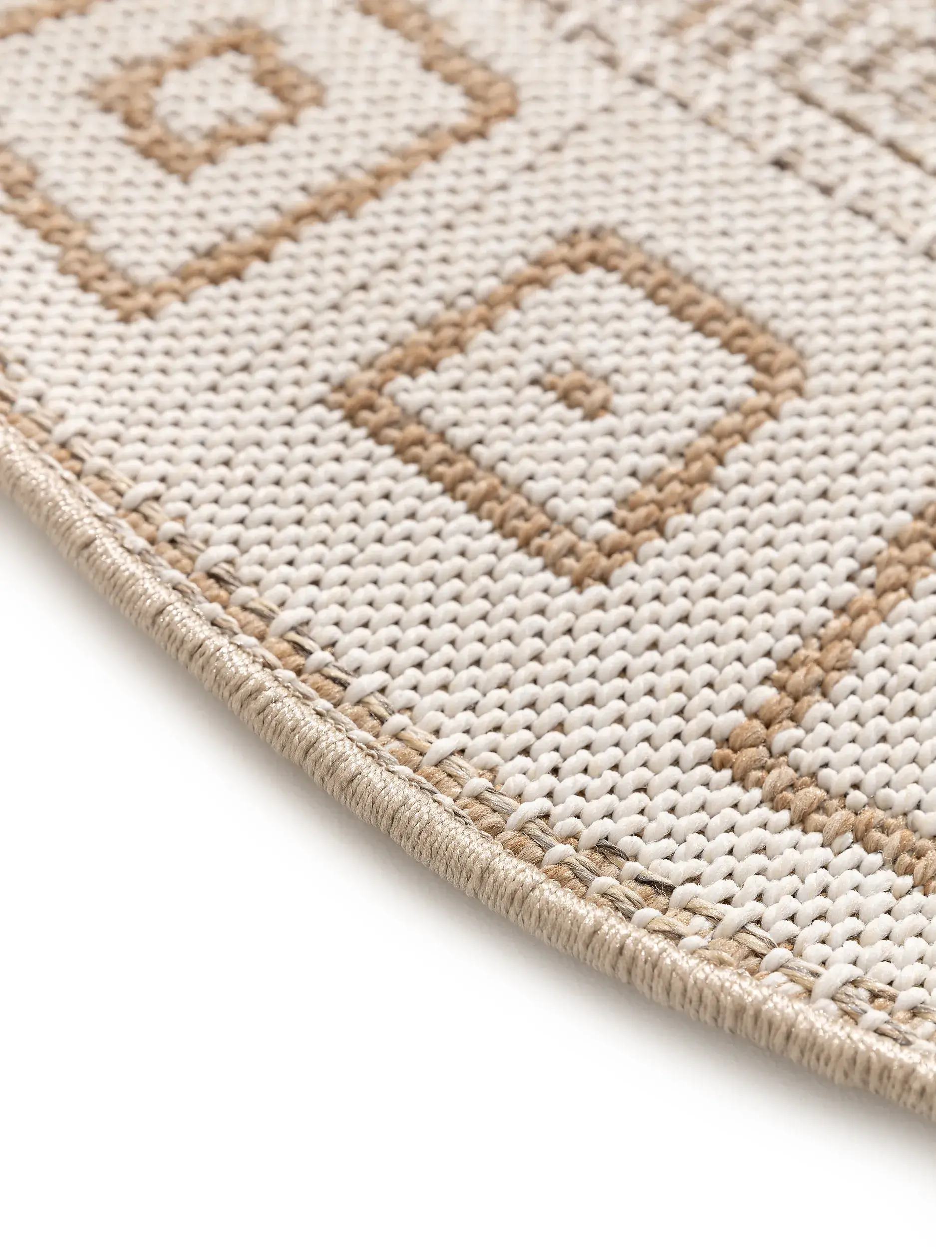 Teppich Andora aus 100% Polypropylen in Beige von benuta Pop