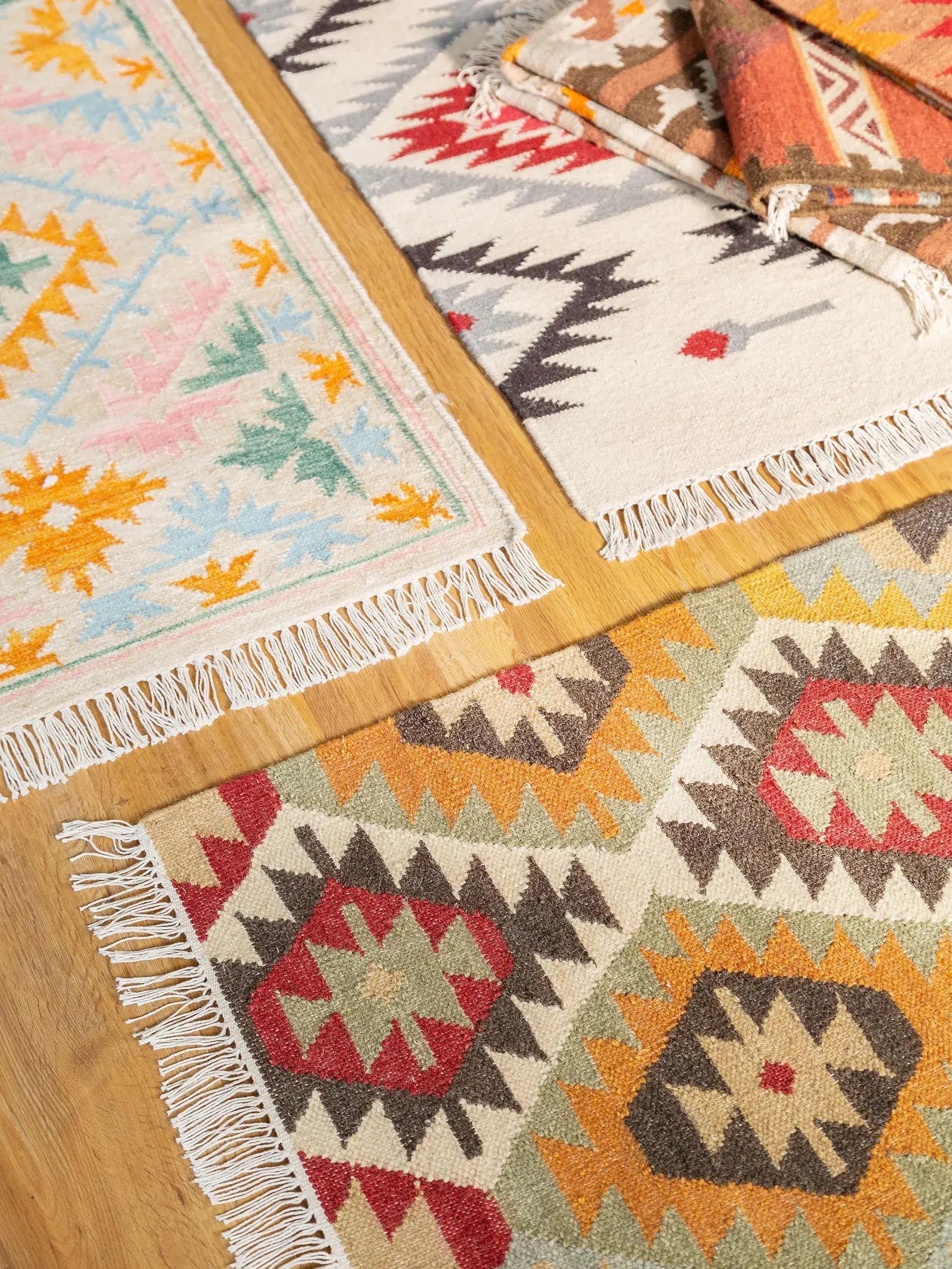 Teppe av 90% Wolle, 10% Baumwolle i Multicolor med 90% Wolle, 10% Baumwolle høy lugg fra benuta Pure