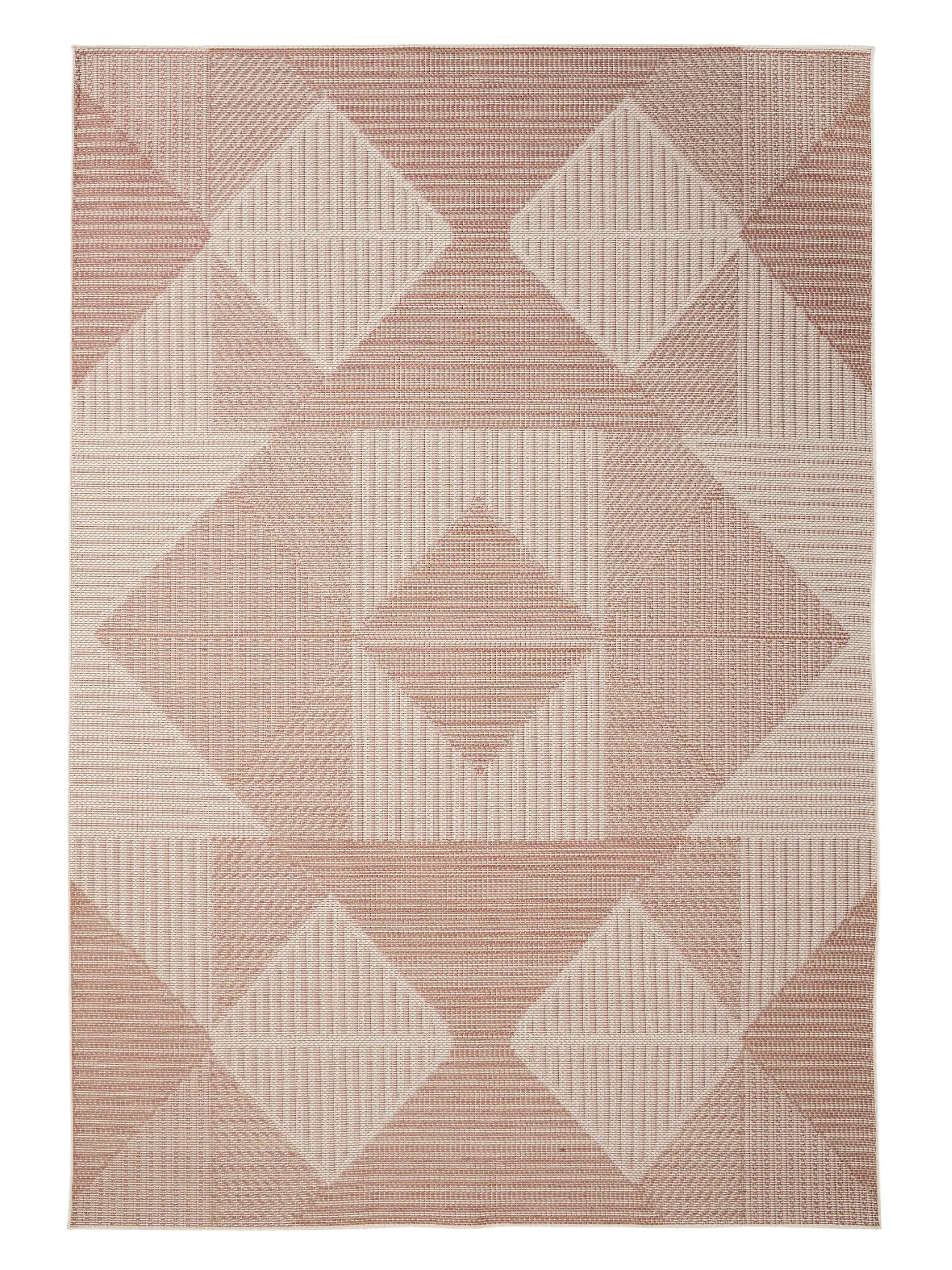 Rug made of 100% Polypropylen in Brown with a 100% Polypropylen high pile by benuta Nest