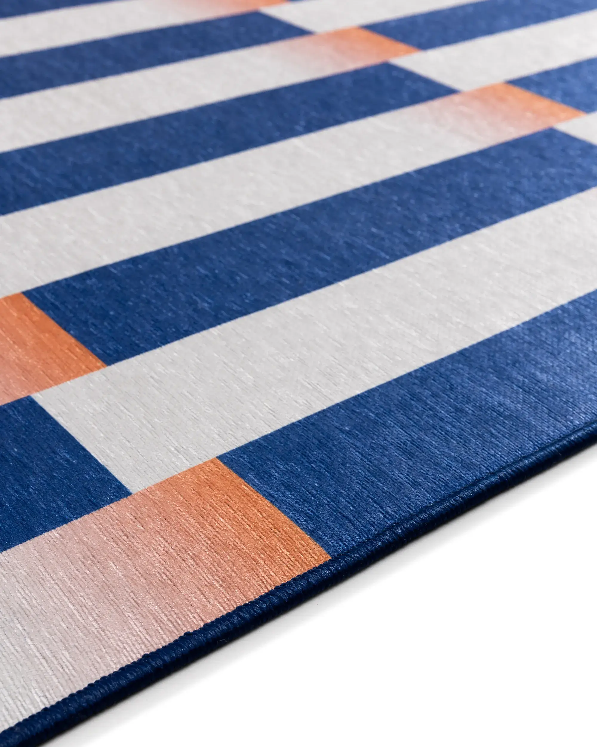 Matta av 100% Polyester i Blå med 100% Polyester hög lugg från benuta POP