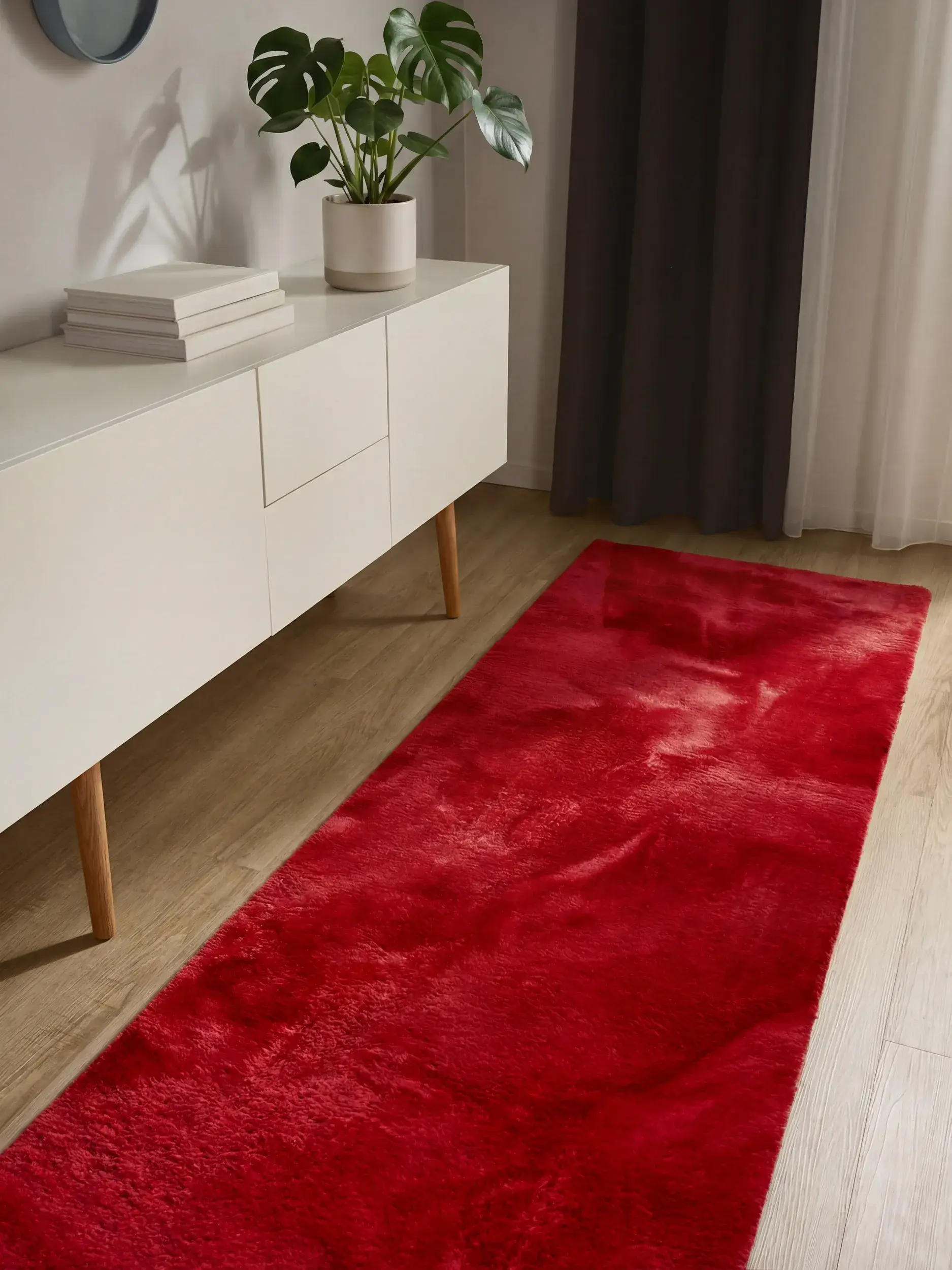 Teppich Furry aus 100% Polyester in  von benuta Basic