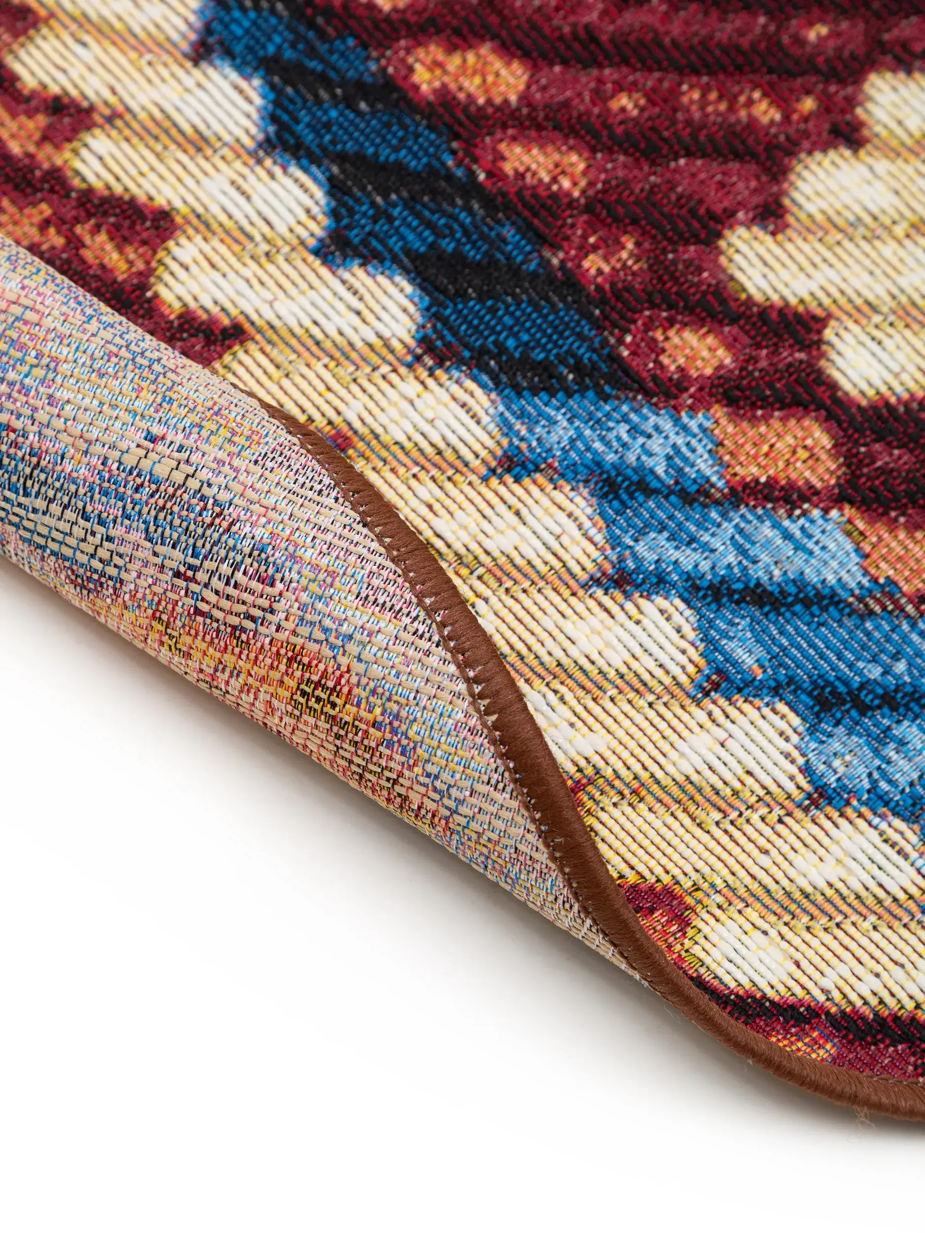 Tapijt van 76% Polypropyleen, 24% Polyester in Veelkleurig met een 76% Polypropyleen, 24% Polyester hoge pool van benuta nest