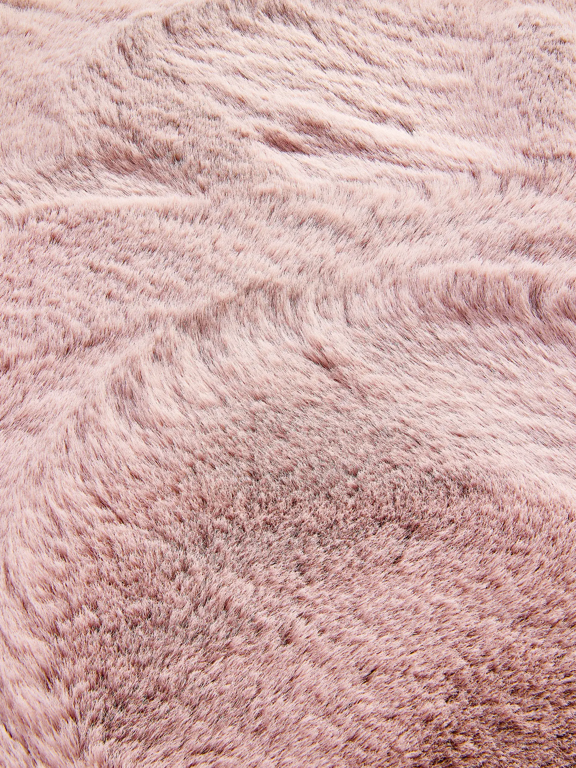 Teppich Dave aus 100% Polyester in Rosa von benuta Nest