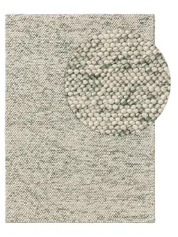Kinderteppich Beady Grün