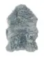 Waschbarer Hochflorteppich Nanuk Blau