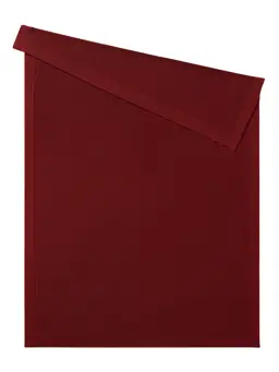 Katoenen deken Helma Rood
