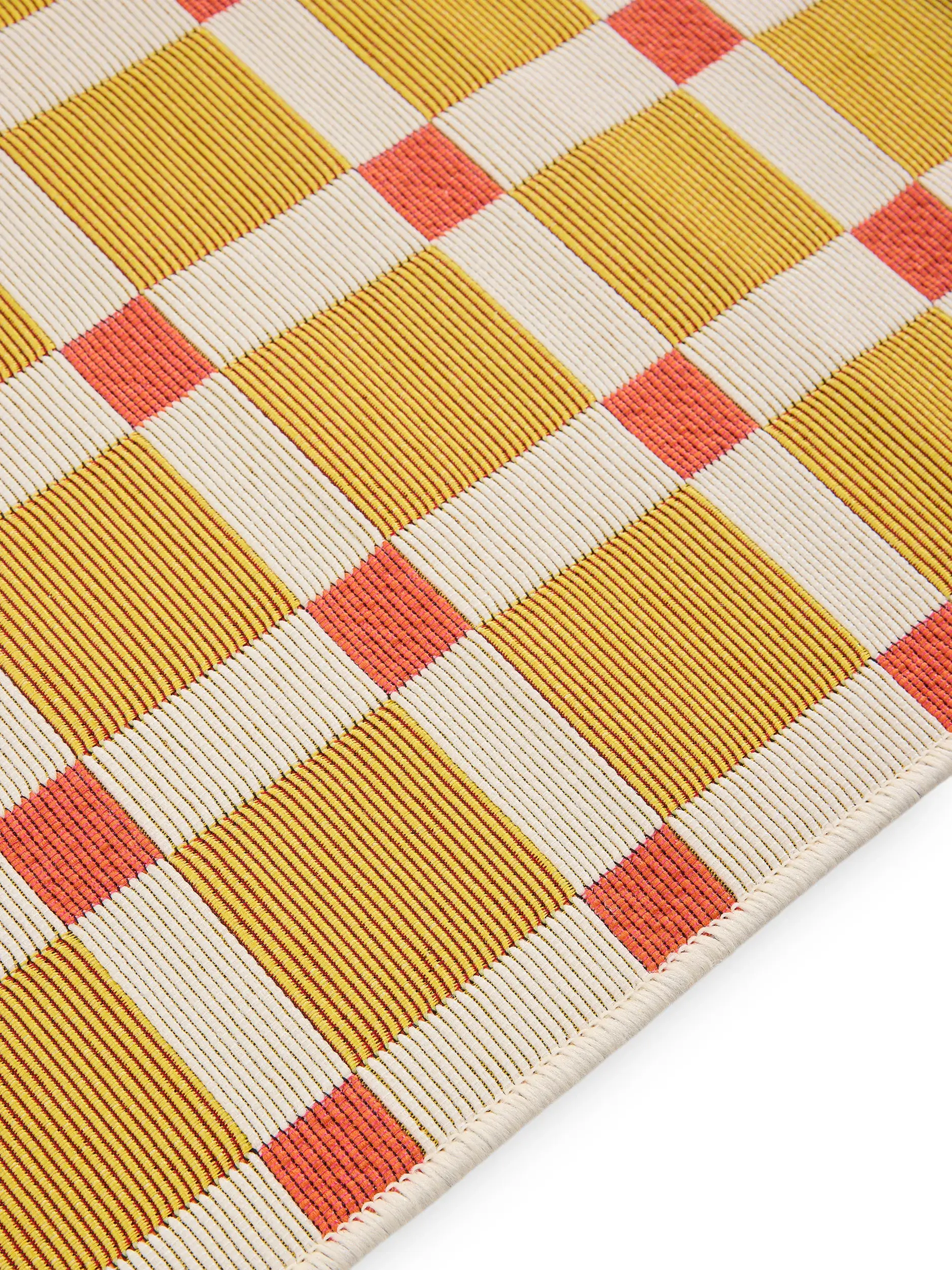 Teppich Jovis aus 76% Polypropylen, 23% Polyester, 1% Latex in Orange von benuta Pop