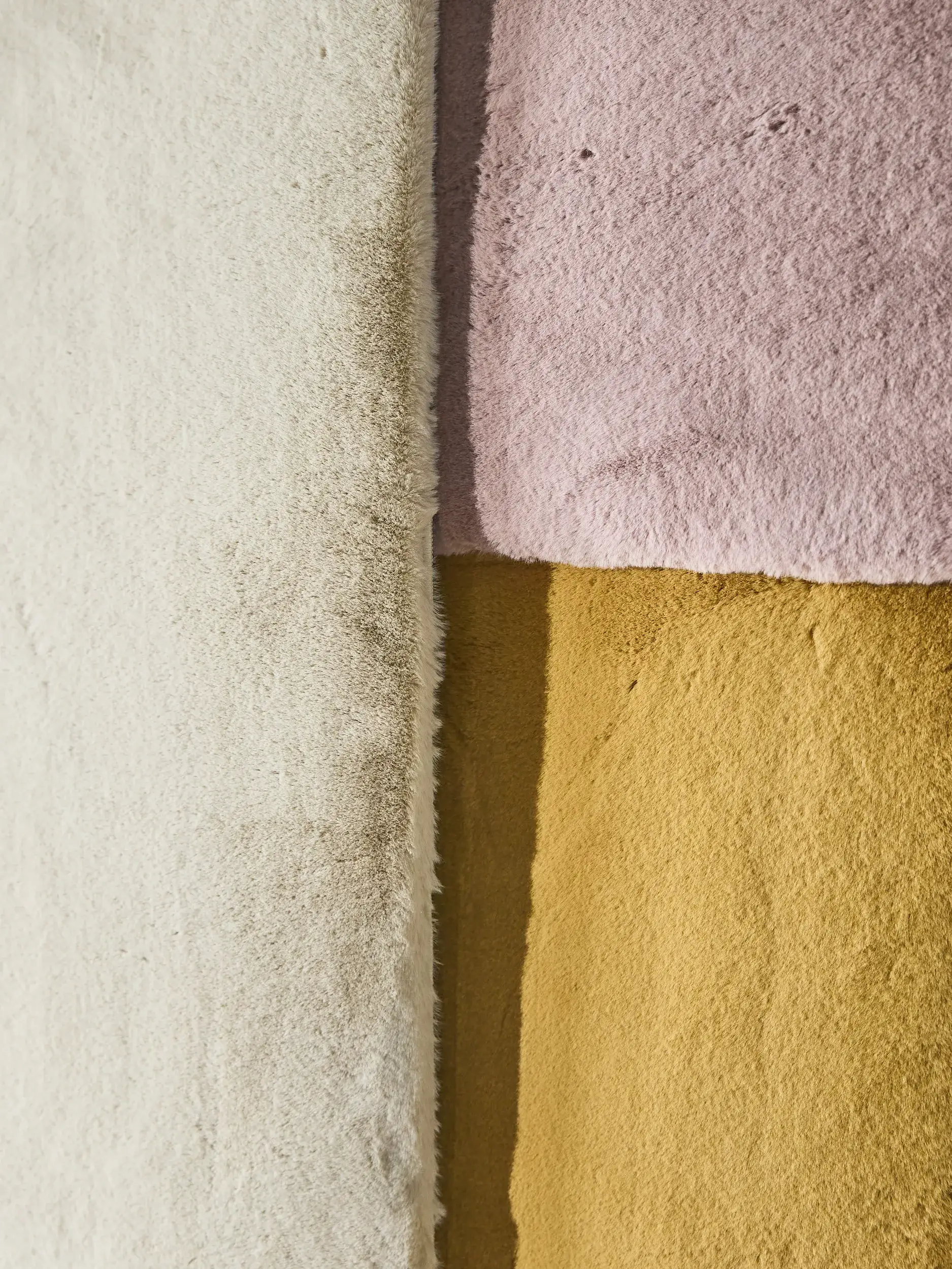 Teppich Dave aus 100% Polyester in Beige von benuta Nest