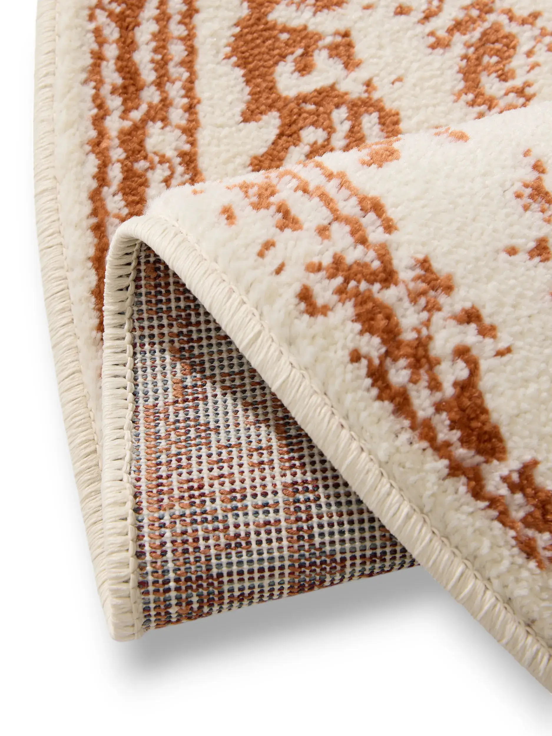Rug made of 100% Polypropylen in Beige with a 100% Polypropylen high pile by benuta Basic
