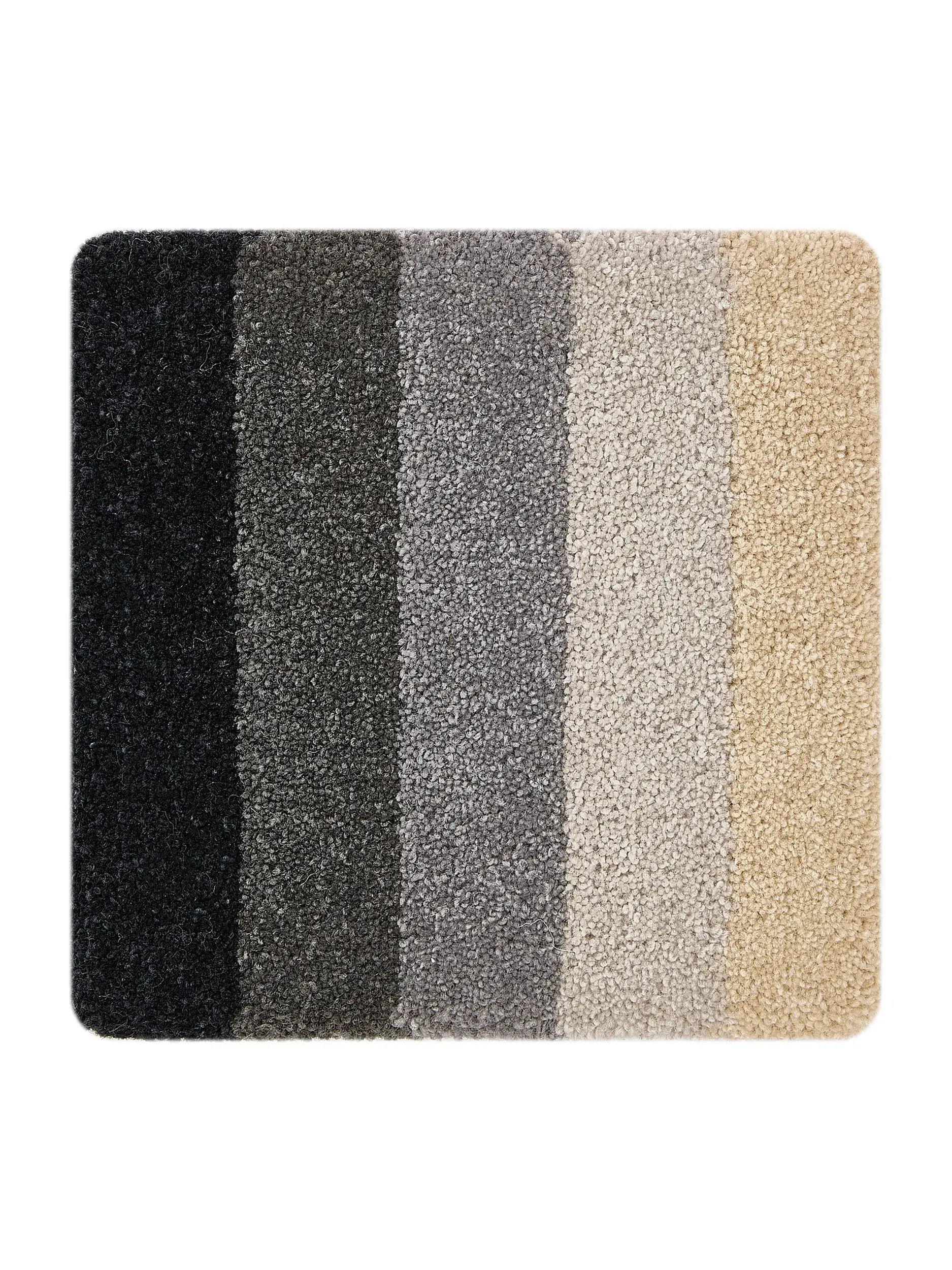 Tapis Quin en 100% Laine (de Nouvelle-Zélande) en Gris de benuta Finest