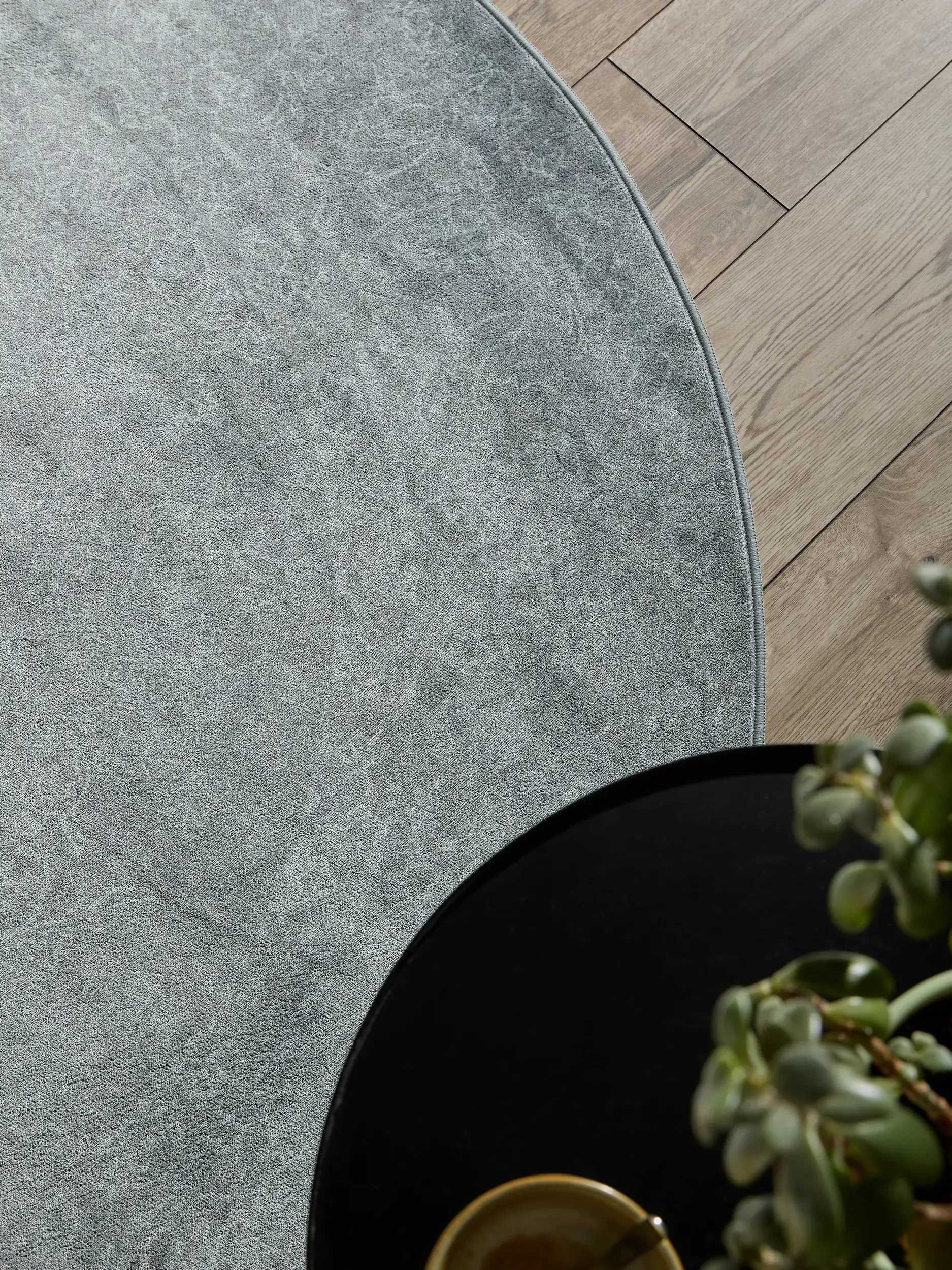 Rug made of 100% Polyester in Beige with a 100% Polyester high pile by benuta Nest