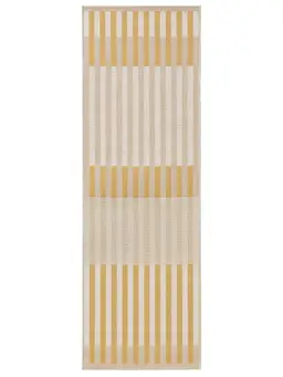 Alfombra de pasillo exterior Vega Beige/Amarillo
