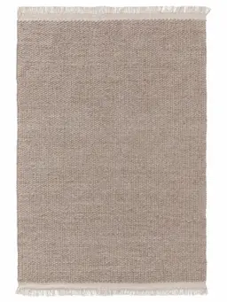Alfombra de lana Lana Beige