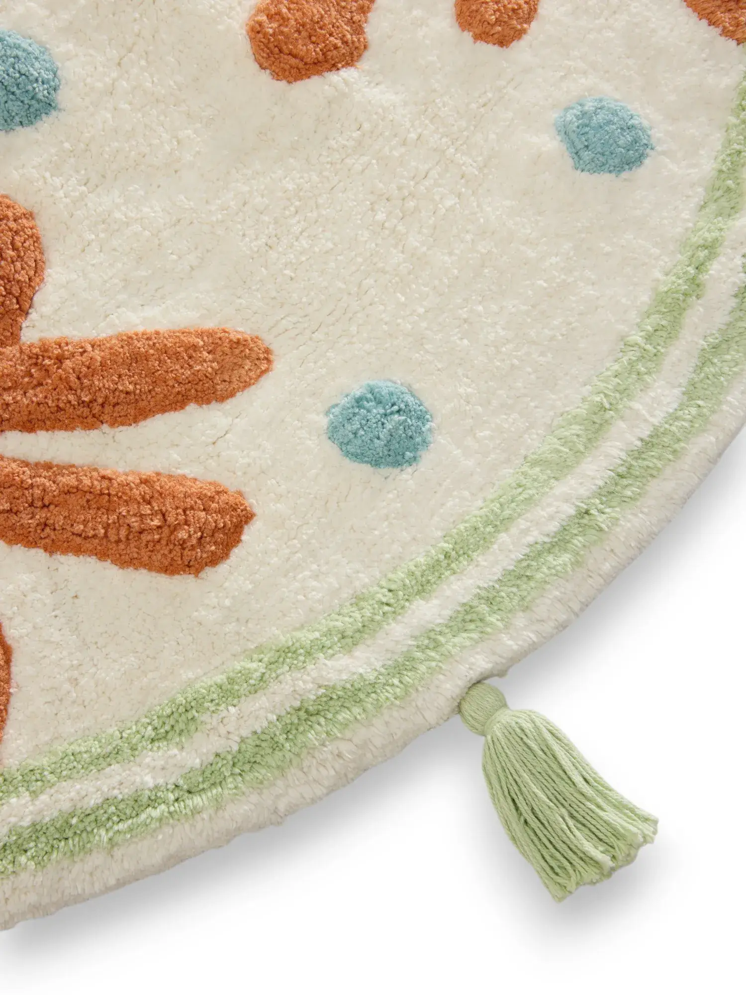 Teppich Marine aus 100% Recycelte Baumwolle in Multicolor von Lytte