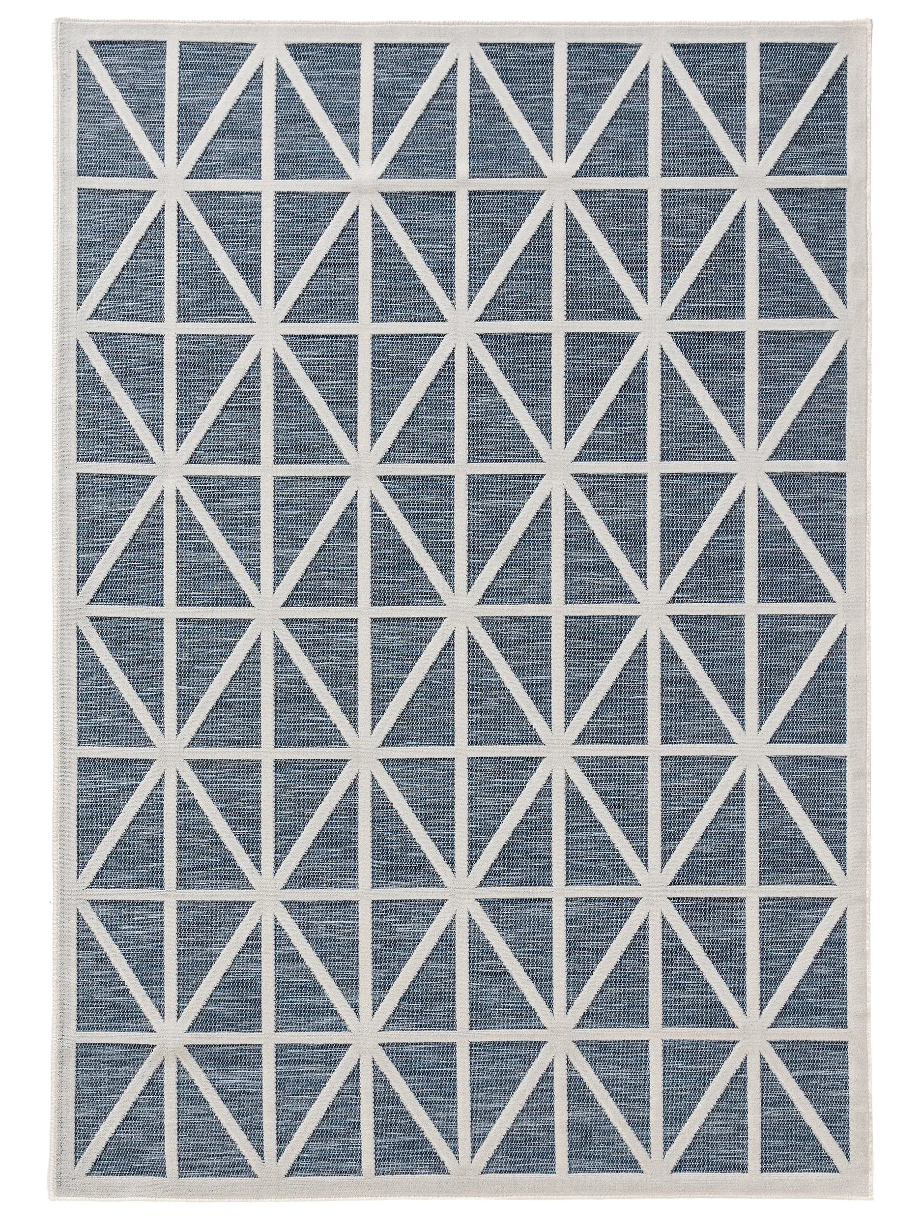 Matto 100% Polypropylena värissä Blau 100% Polypropylen korkealla nukalla merkiltä benuta Pop