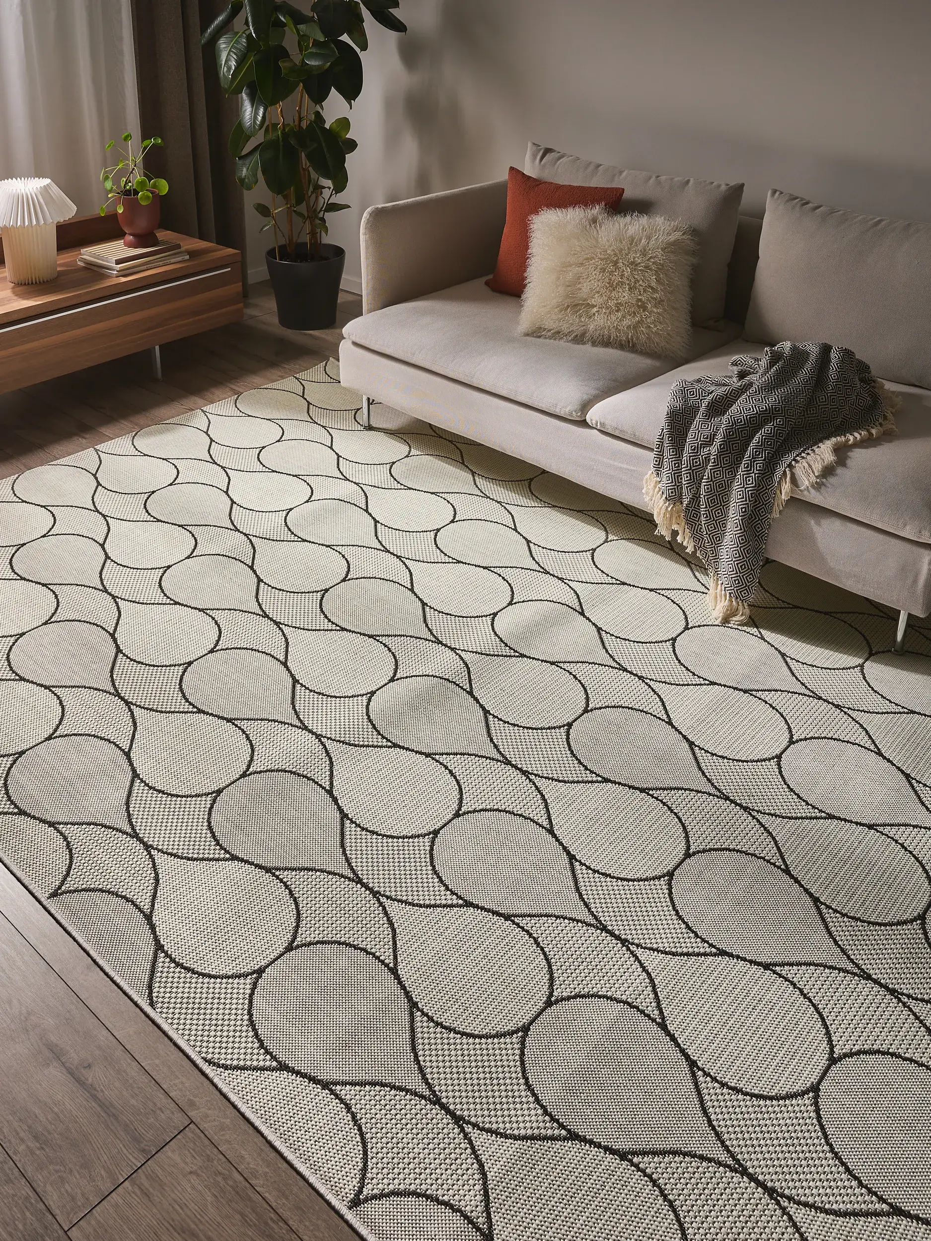 Teppich Metro aus 100% Polypropylen in  von benuta Nest