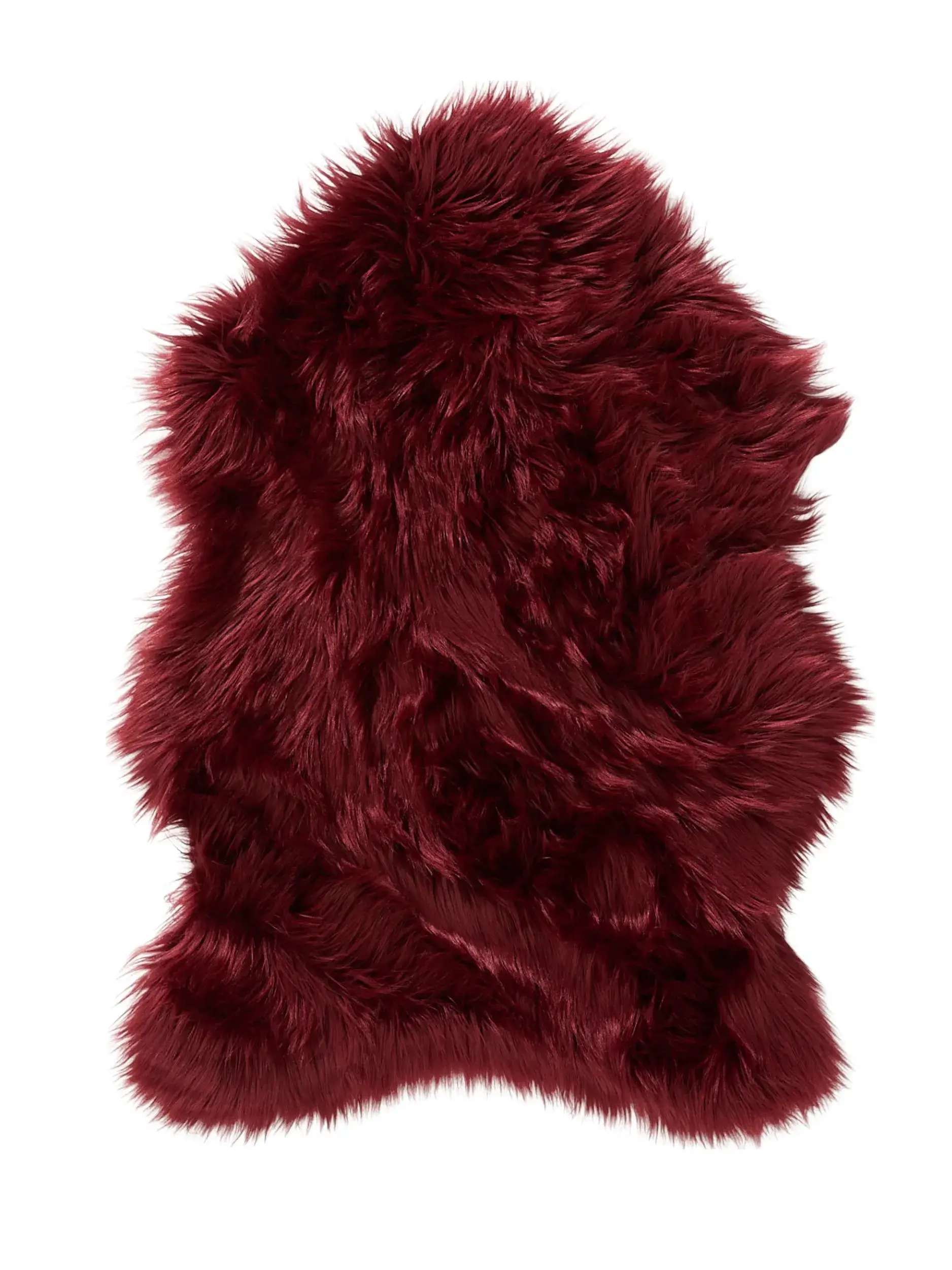 Hoogpolig Vloerkleed Wasbaar Nanuk Bordeaux van 