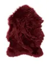 Tappeto a pelo lungo lavabile Nanuk Bordeaux