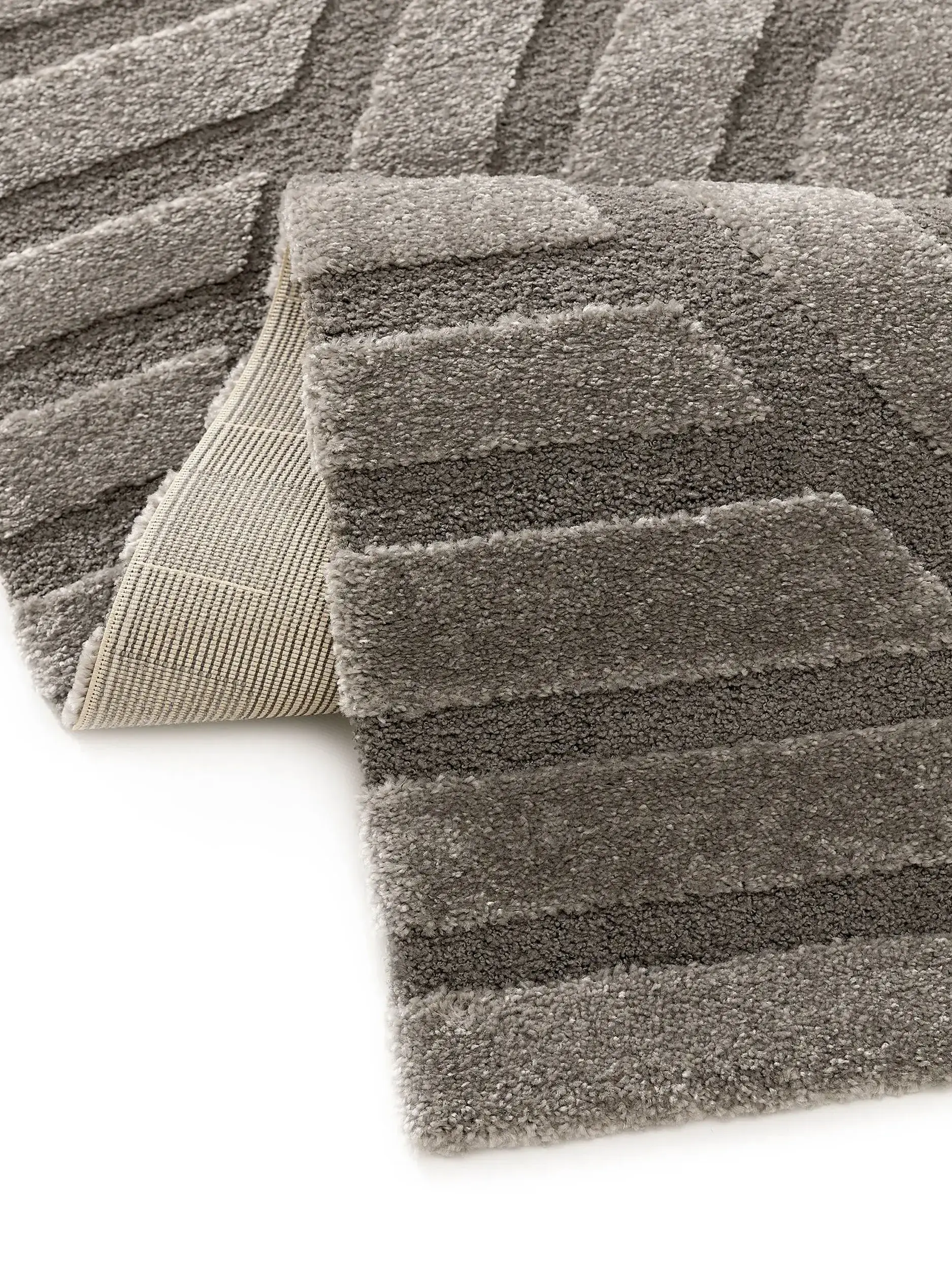 Koberec Eve z 60% Polypropylen, 40% Polyester v Šedá od benuta nest