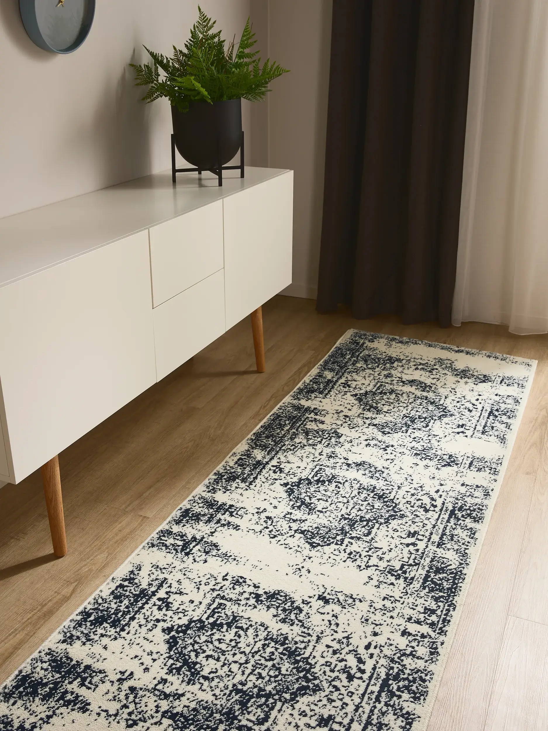 Tappeto di 100% Polipropilene in Beige con pelo alto 100% Polipropilene da benuta Basic