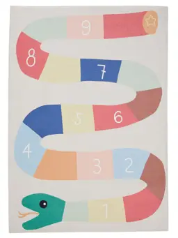 Tappeto bambino Pepe Multicolor