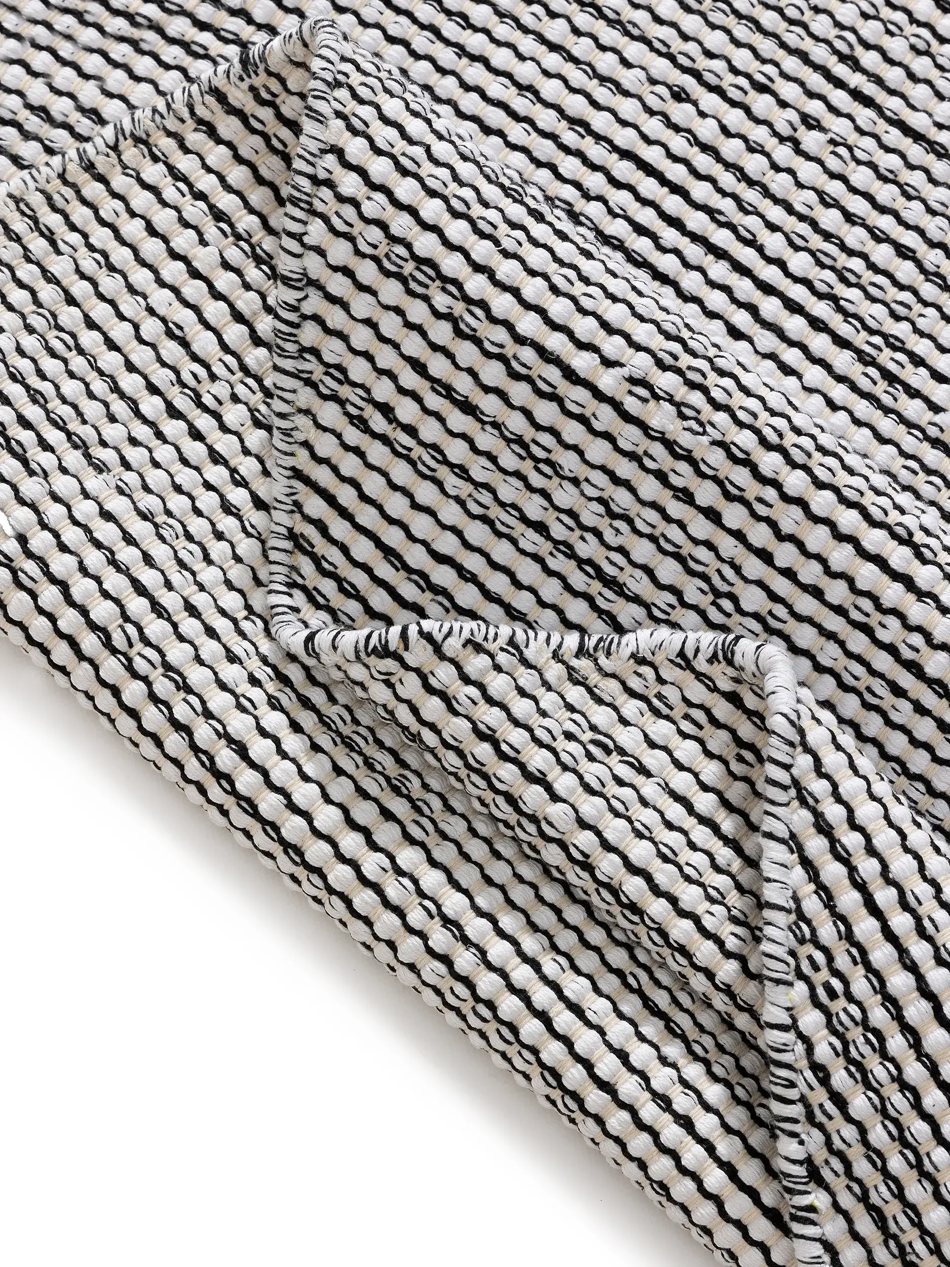 Teppich Ron aus 100% Cotton in Beige von benuta Basic