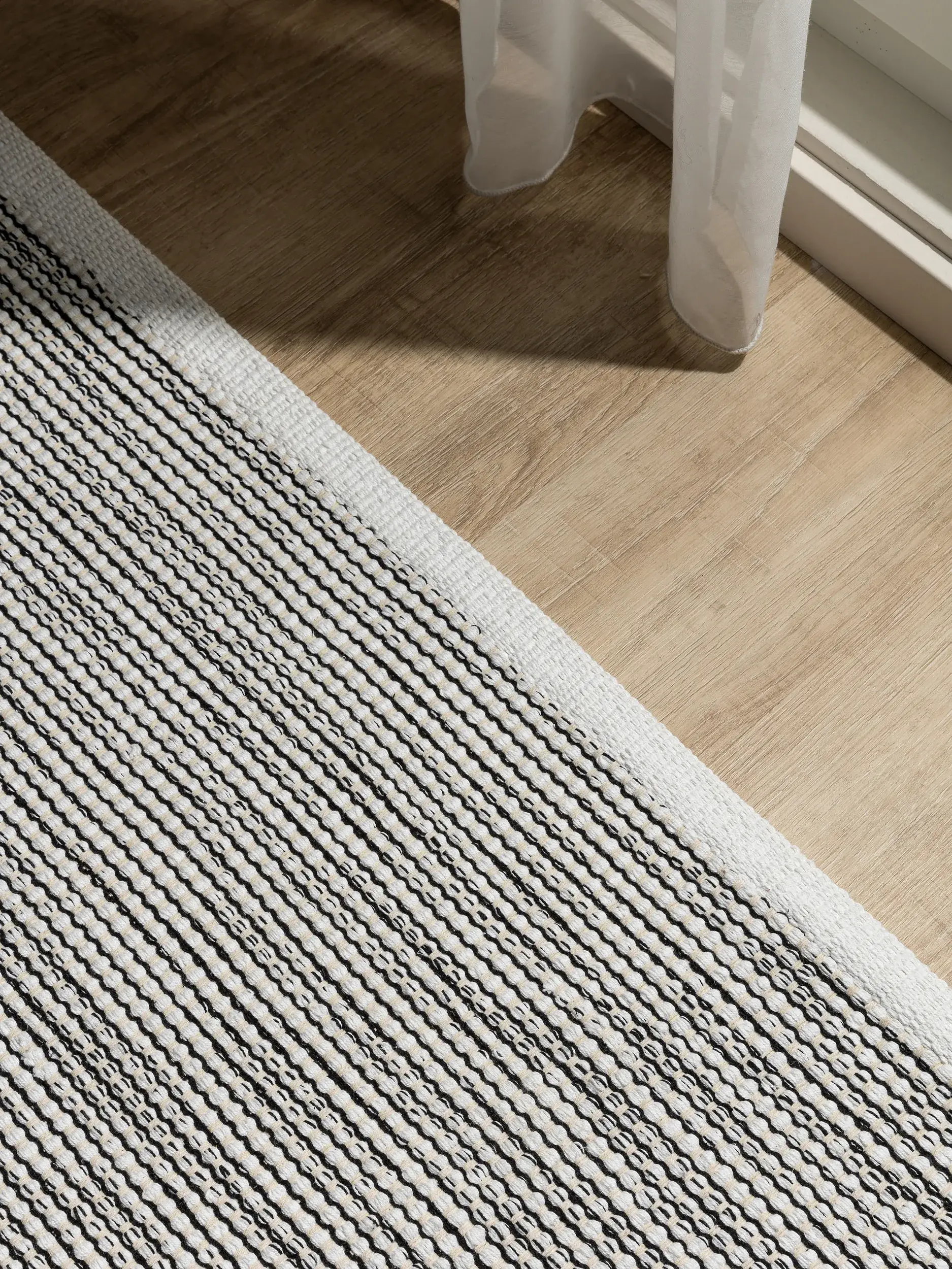 Teppich Ron aus 100% Cotton in Beige von benuta Basic