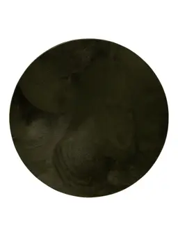 Faux Fur Rug Furry Olive green