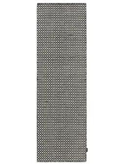 Wollteppich Läufer Hera Beige/Schwarz