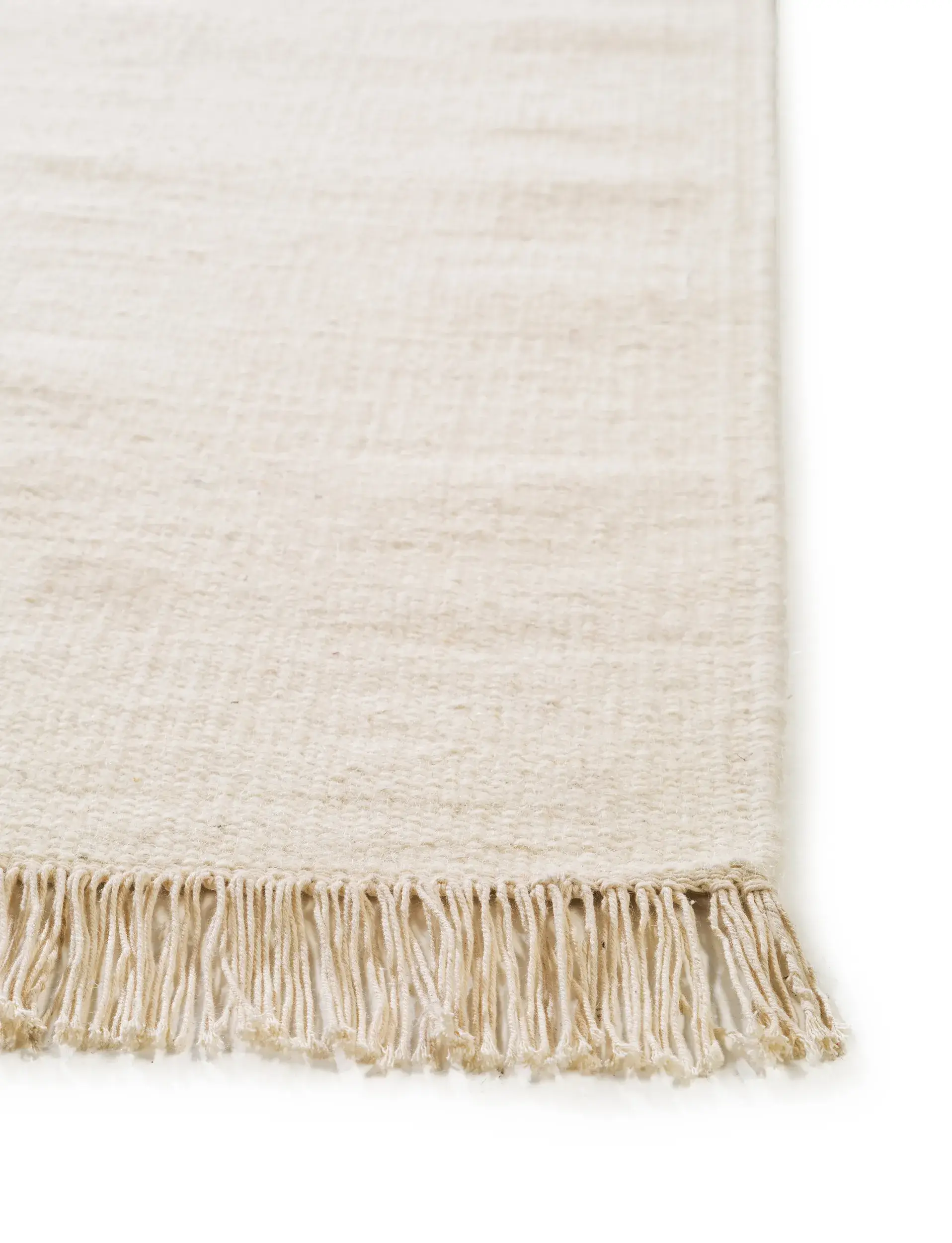Rug made of 80% Wolle, 20% Baumwolle in Beige with a 80% Wolle, 20% Baumwolle high pile by benuta