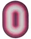 Flachgewebeteppich Anko Pink