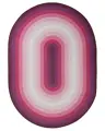Tapis tissé à plat Anko Fuchsia