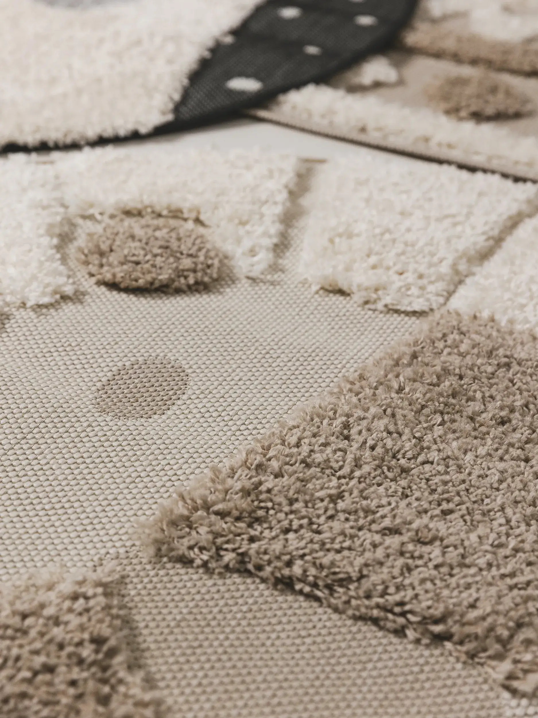 Teppich Carlo aus 100% Polypropylen in Beige von Lytte