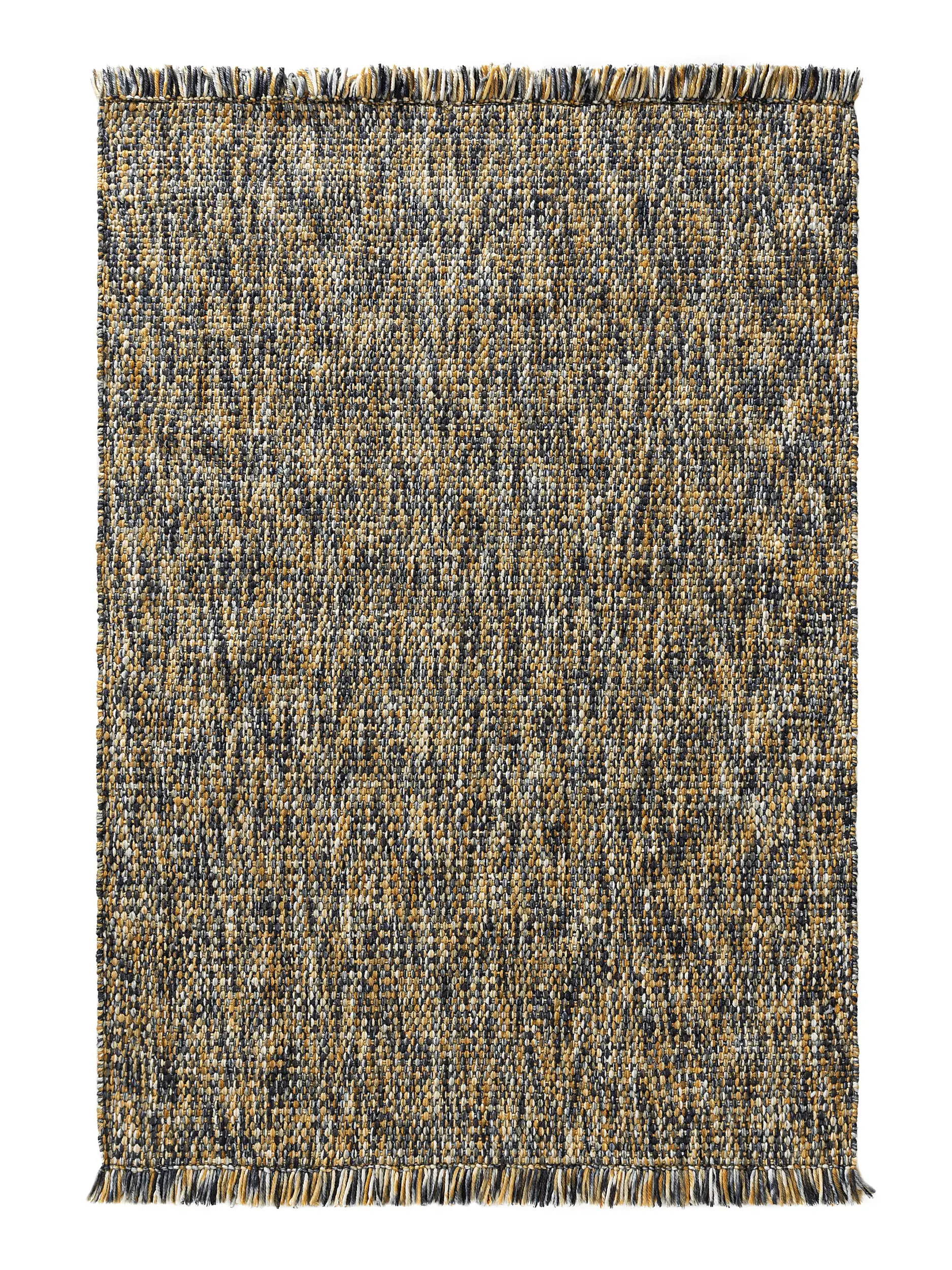 Alfombra de 100% Poliéster (PET reciclado) en Amarillo con un pelo de {{Placeholder_Pile Height}} de altura de benuta POP