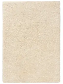 Tapis à poils longs Ava Crème