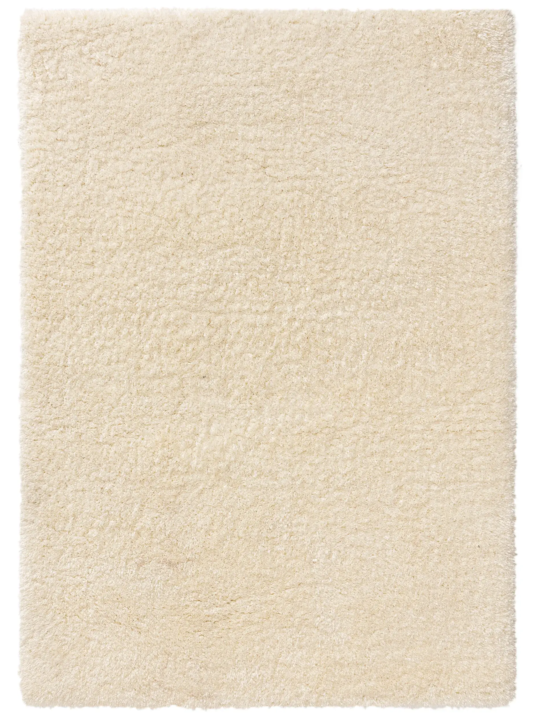 Tappeto di 100% Poliestere in Bianco con pelo alto 100% Poliestere da benuta POP