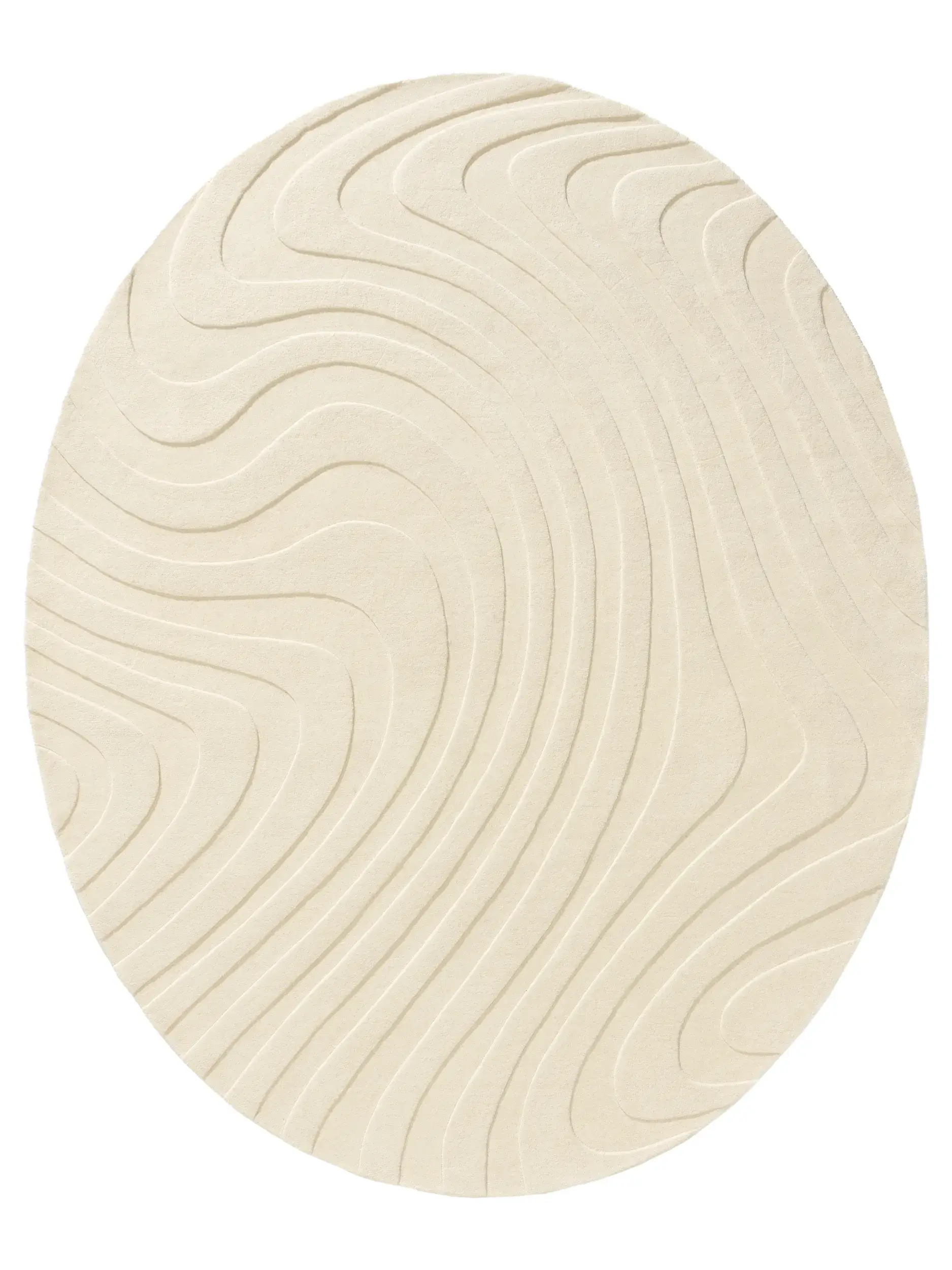 Wollteppich Magma Cream von 