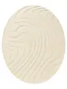 Wollteppich Magma Cream