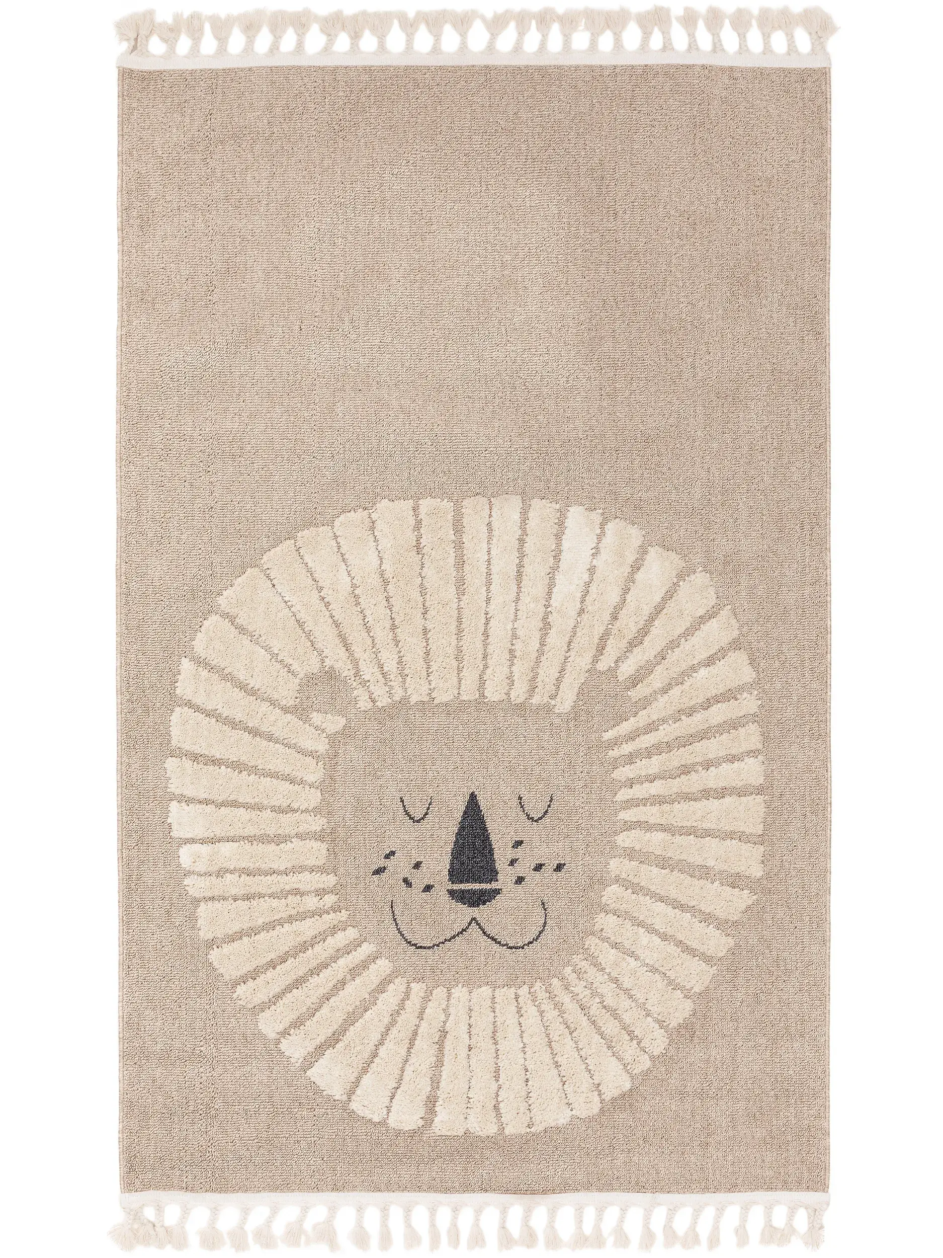 Tapis en 100% Polyester en Beige avec une pile de 100% Polyester de hauteur de Lytte