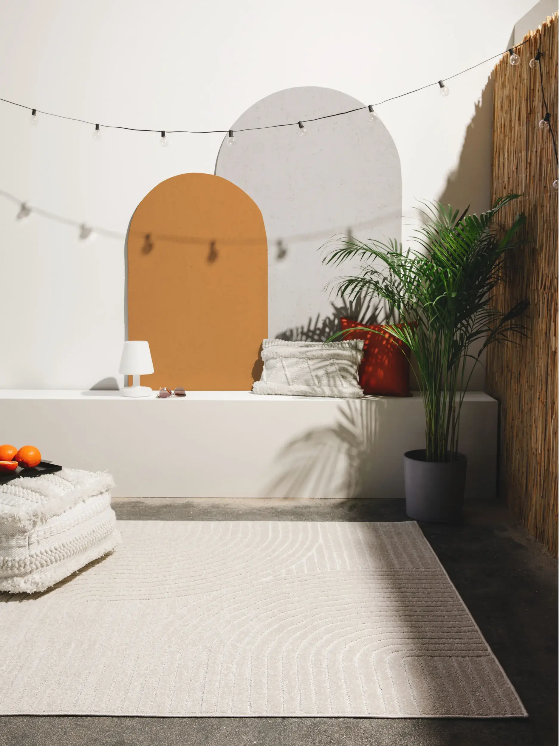 In- & Outdoor-Teppich Mars Cream von 