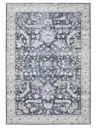 Waschbarer Teppich George Blau