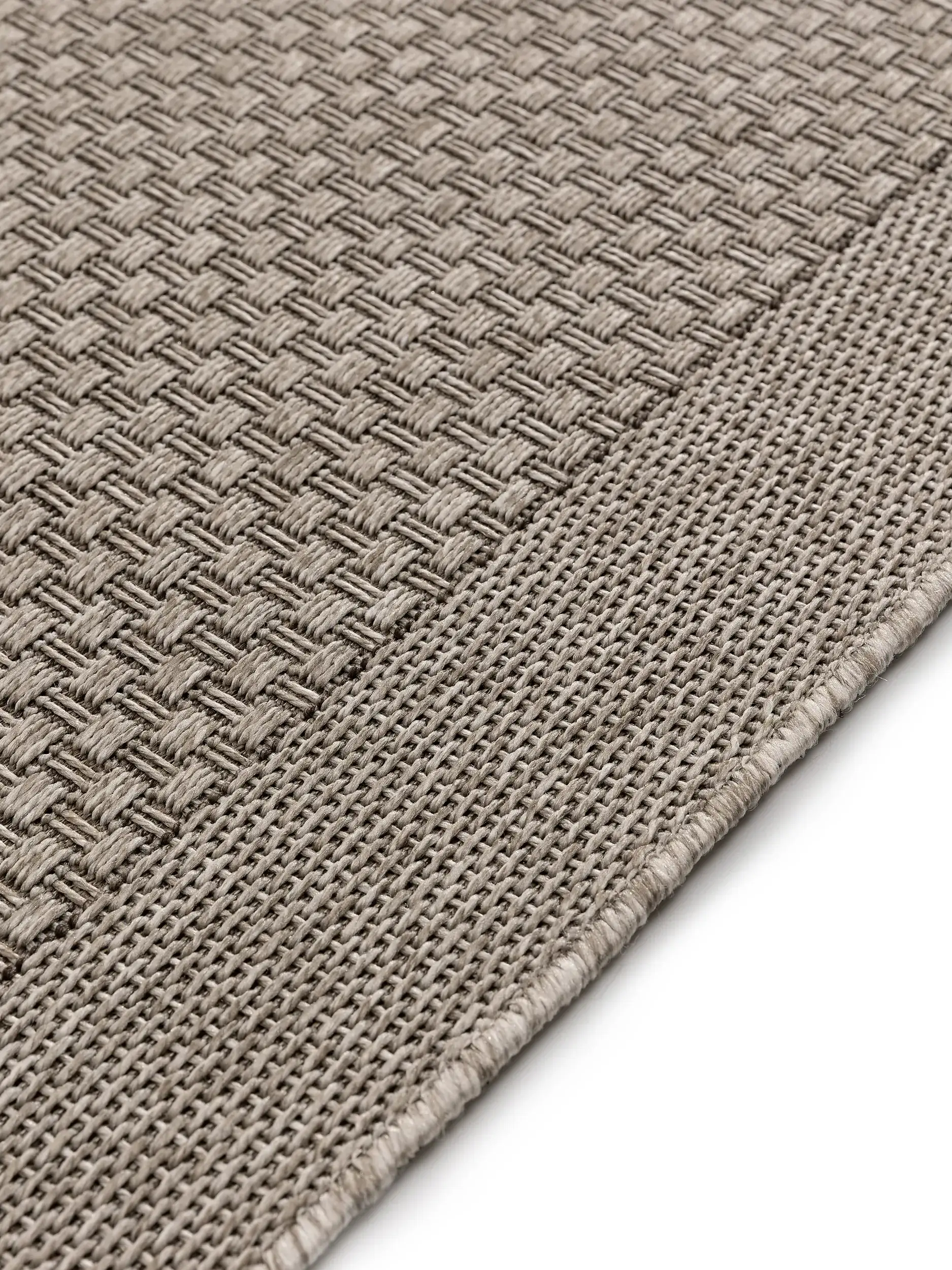 Rug made of 100% Polypropylen in Grau with a 100% Polypropylen high pile by benuta Nest