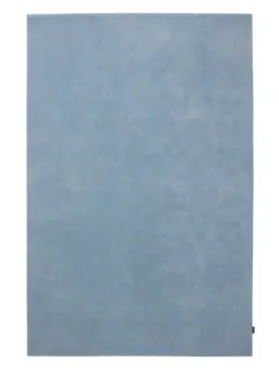 Wollteppich Mono Hellblau