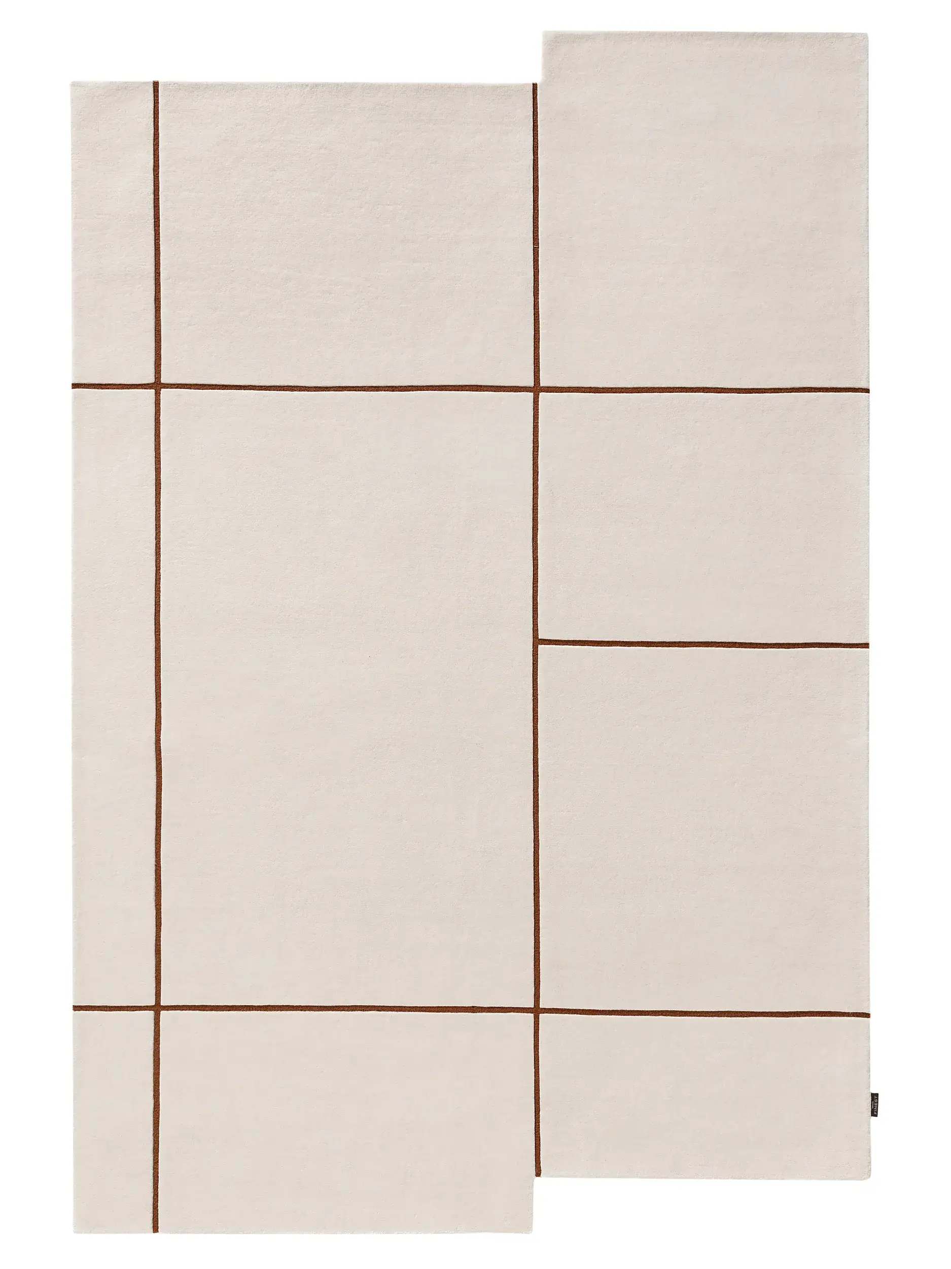 Wollteppich Issey Cream von 